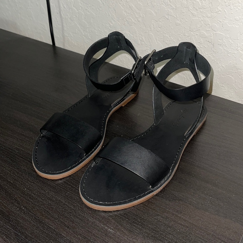Madewell Boardwalk Ankle Strap Sandals